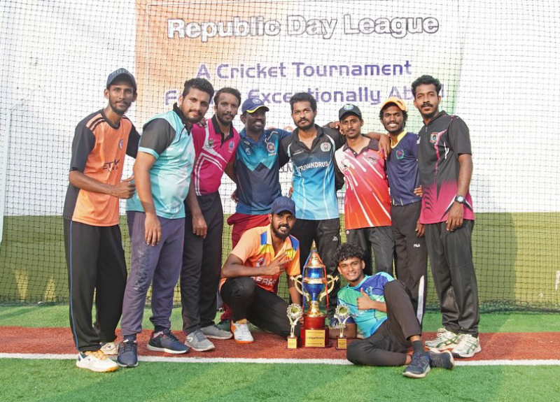 Cricket Match for Deaf Players at Bellinturf Cricket Academy